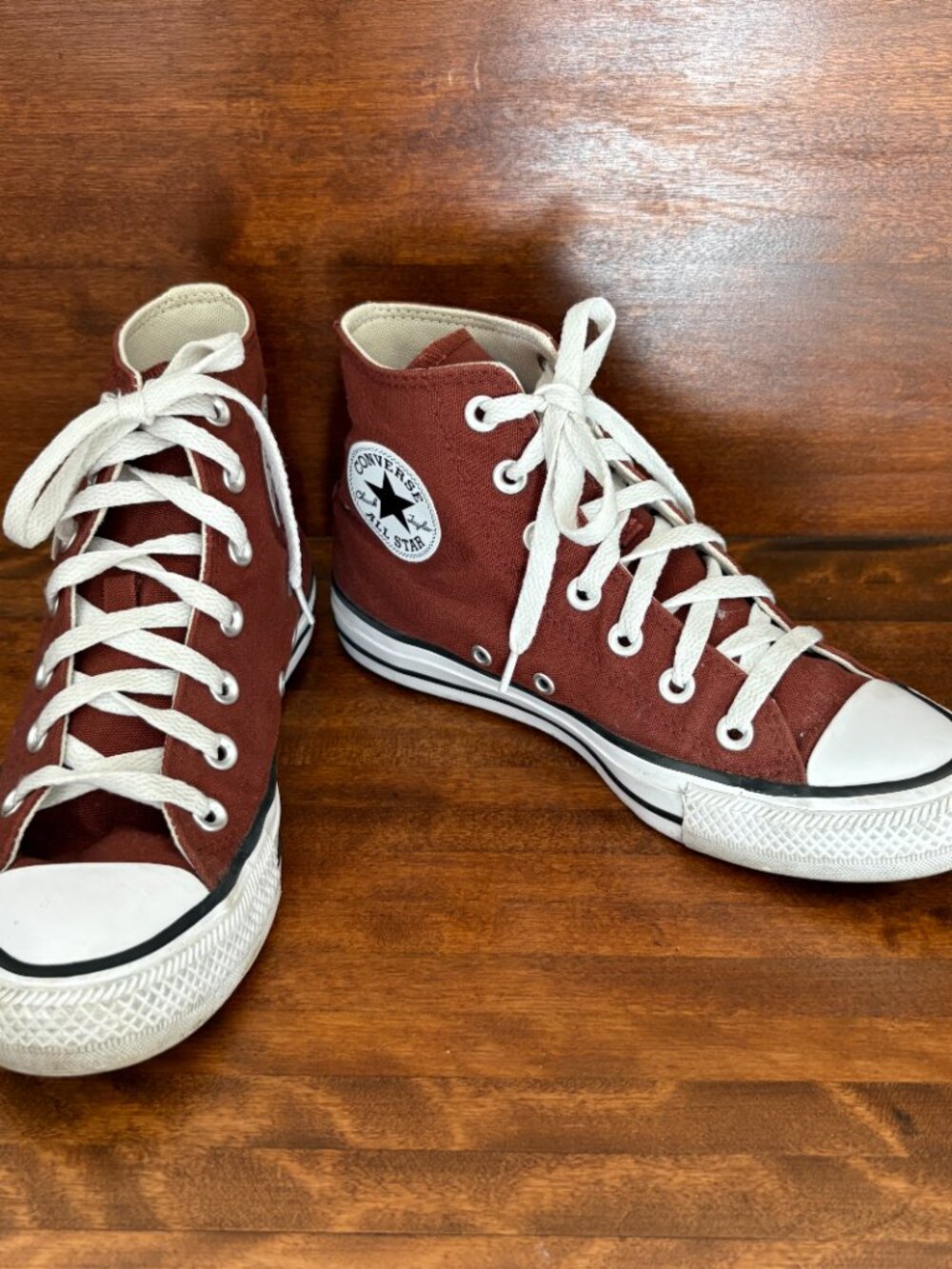 Converse Chuck Taylor All Star High Top Rosewood Brown Retro Y2K Skater M5 W7 - Picture 8 of 8